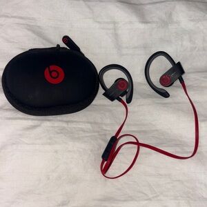 Beats by Dre Black and Red Wireless Headphones